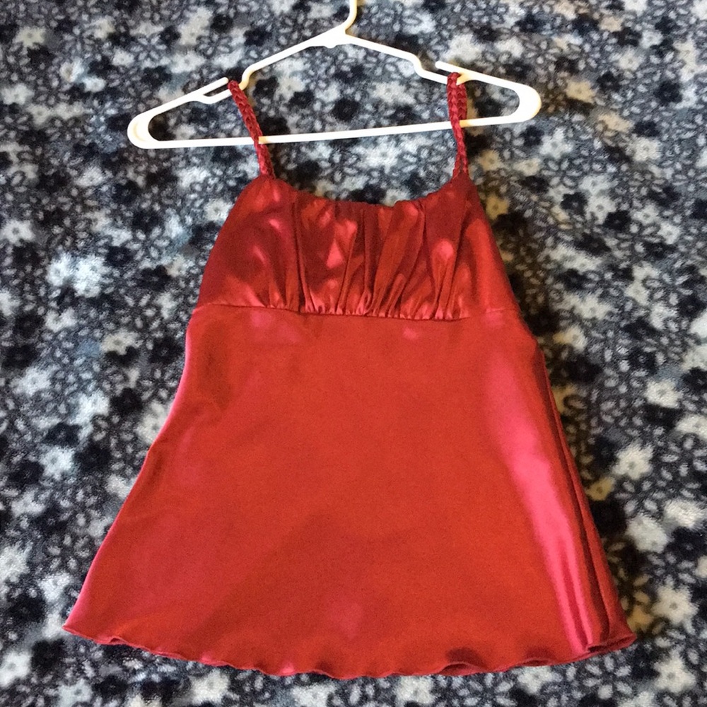 Satin top